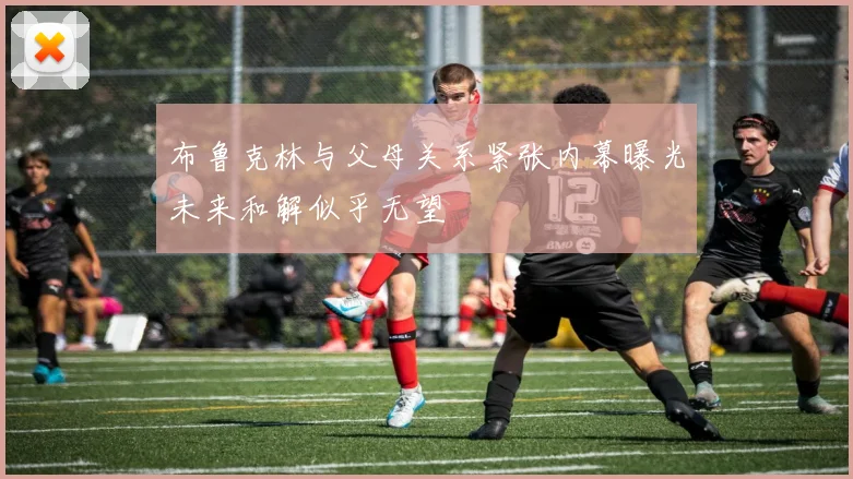 布鲁克林与父母关系紧张内幕曝光未来和解似乎无望